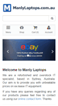 Mobile Screenshot of manlylaptops.com